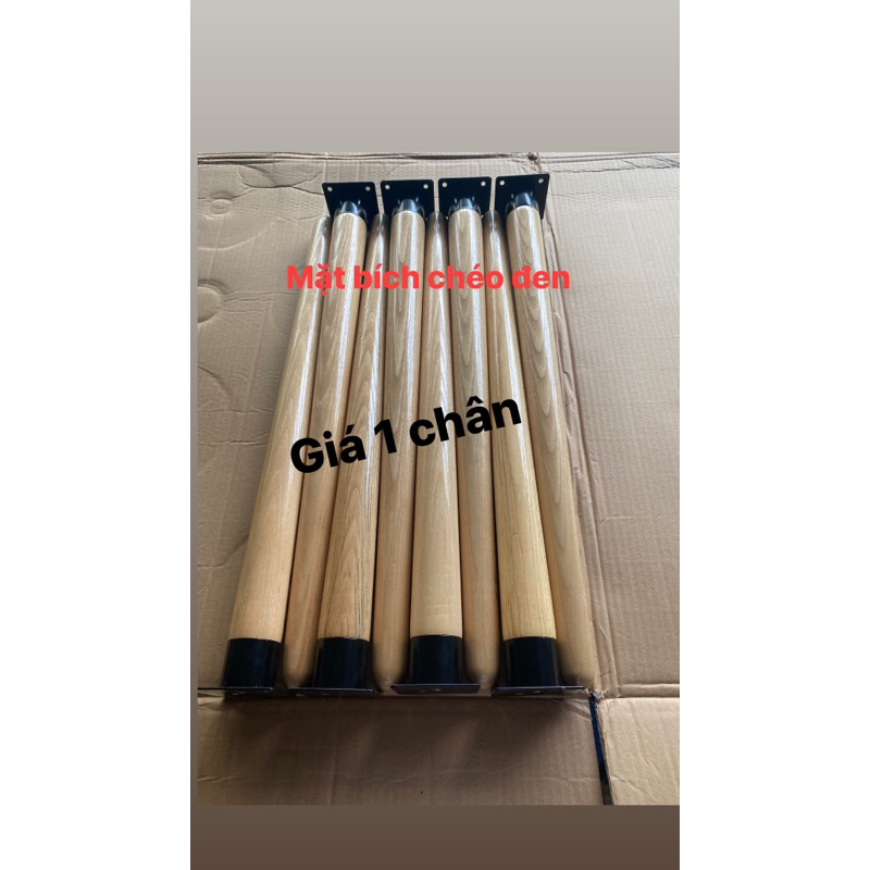 [XƯỞNG TIỆN] Chân bàn gỗ tần bì nhập khẩu tiện CNC kèm đế thép dạng ống lồng sơn tĩnh điện chịu lực cao. | BigBuy360 - bigbuy360.vn