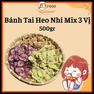 500gr bánh heo tai nhí mix 3 vị