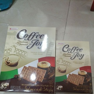 Bánh quy vị cà phê joy hộp 156g và 312g