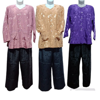 Bộ gấm hoa bà ba bà già, bộ bà ba cho mẹ cho bà