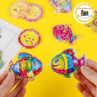 Mê cung kì diệu, đồ chơi thả viên bi lăn khỏi mê cung 3D
