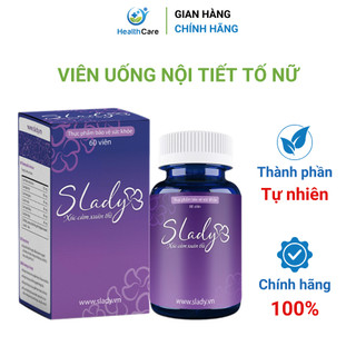 Viên Uống Nội Tiết Tố Nữ SLady - Hộp 60 Viên