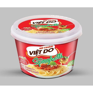 Mì trộn spaghetti sốt bò việt do thùng | 12 tô| 105g
