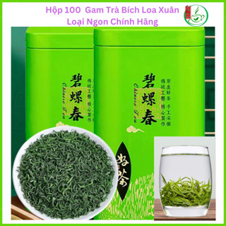 Trà Bích Loa Xuân Hộp 100 Gam Hàng Loại 1 Đảm Bảo Chất Lượng Nhập Chính Hãng Từ Nhà Sản Xuất