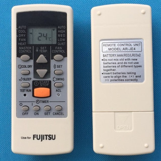 (CHÍNH HÃNG 36K) Điều khiển điều hoà Fujitsu 1 và 2 chiều Nút cam vào dòng máy bãi Nhật - bảo hành 3 tháng lỗi đổi mới