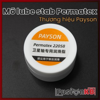 Mỡ Permatex 22058 lube stab chuyên dụng cho bàn phím cơ | Permatex lube stabilizer | Stab Lubing Tuning Oil