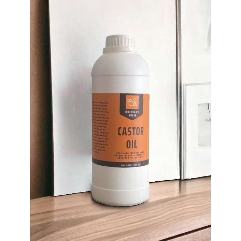 500/1000ml Dầu Thầu Dầu ( Dầu castor )nguyên chất