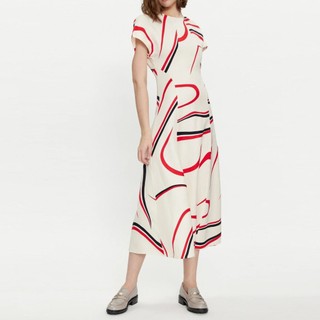 Đầm midi t0mmy fit and flare