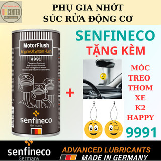 Súc rửa động cơ tẩy cặn bẩn làm sạch khoang nhớt ô tô SENFINECO 9991 Motor Flush Engine Flush dung tích 443ml