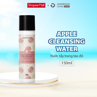 Nước tẩy trang táo đỏ SheaGhana Micellar cleansing water Apple Amino Acids 150g