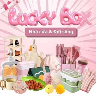 Luckybox - Hộp quà may mắn đồ gia dụng nhà cửa Set 30K 60K 90K
