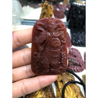 Mặt dây chuyền Quan Công, Quan Vũ phong thủy đá đỏ