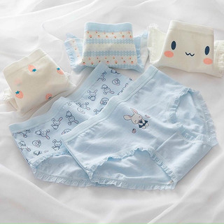 Quần lót nữ thun cotton dễ thương size 45-57 kg