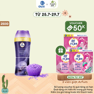 Hạt Xả Thơm Quần Áo Arfum Lưu Hương Tới 16 Tuần, Làm Mềm Vải Và Chống Tĩnh Điện (250gr/Chai)