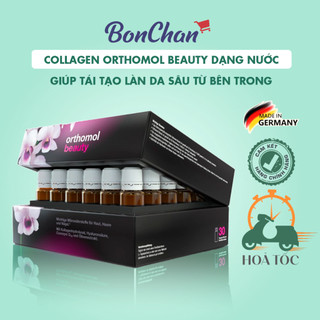 Collagen Orthomol Beauty làm đẹp da cao cấp collagen dạng nước - Nhập khẩu Đức - 20ml/ ống
