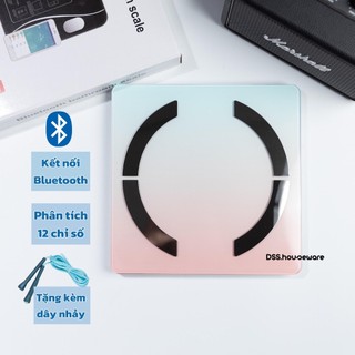 Cân điện tử sức khoẻ, cân kết nối bluetooh, phân tích chỉ số cơ thể