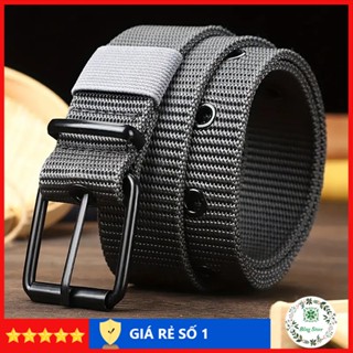 Thắt Lưng Bằng Vải canvas Kiểu Dáng Đơn Giản Phong Cách Cao Bồi Cho Nam TLV001