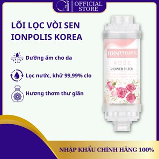 Lõi lọc Vitamin hương hoa cho vòi sen IONPOLIS KOREA - Lọc cặn, khử clo, giúp da mềm mịn thư giãn