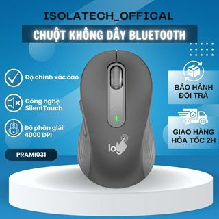 Chuột Không dây Bluetooth Silent PRAMI - Độ chính xác cao, giảm tiếng ồn, phù hợp làm việc văn phòng - PRAMI031