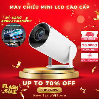 Máy chiếu mini LUMOS HY300 Full HD android 11.0 Bluetooth 5.0 cho điện thoại máy chiếu phim mini máy chiếu điện,BH 3 NĂM