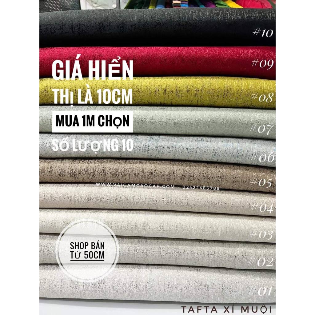 Vải Tafta Xí Muội