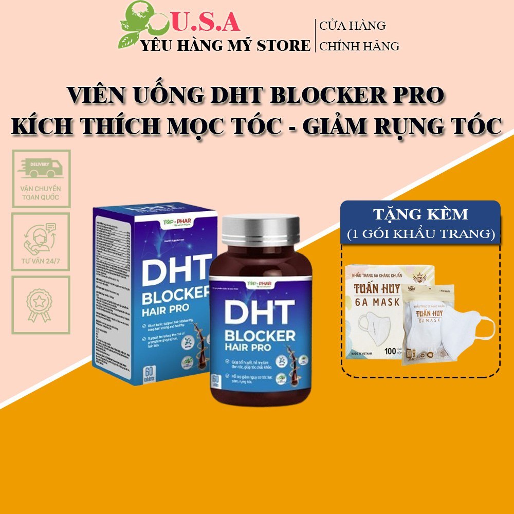 [ DHT NÂNG CAO ] DHT Blocker Good Hair Pro Chống DHT - Mọc tóc - Giảm Nhờn Da Đầu
