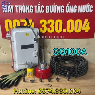 Máy thông tắc cống gq100a-900w kèm theo máy cuộn dây phi 16 dày, 1 quả lu phi 8 gọi: 0974.330.004 để tôi tư vấn cho bạn