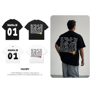 Áo Thun Local Brand Unisex STANDARK MAMA IS, áo Phông Unisex 100% Cotton 2 chiều Basic Tee