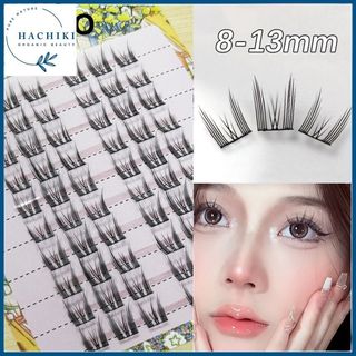 Mi giả tách sợi tự nhiên lông mi giả tách sợi chùm nối tự nhiên mềm nhẹ lông mi giả đẹp tiện lợi hachiki