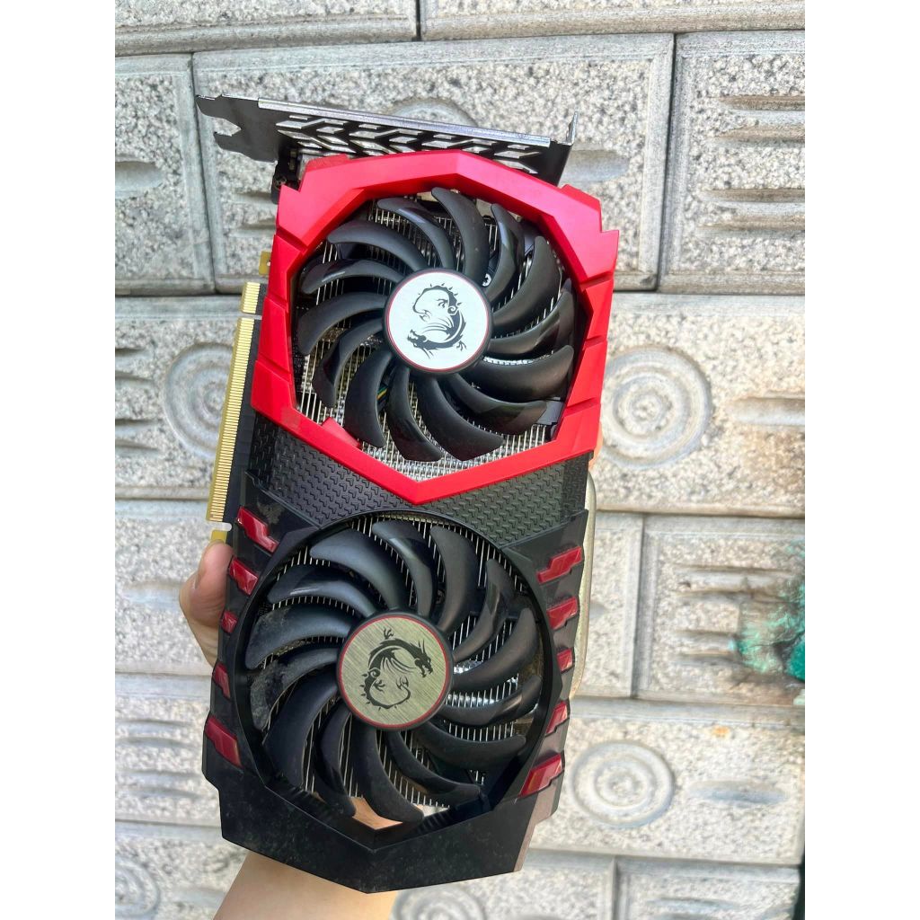Card màn hình siêu phẩm msi 1050ti gaming X zin đẹp