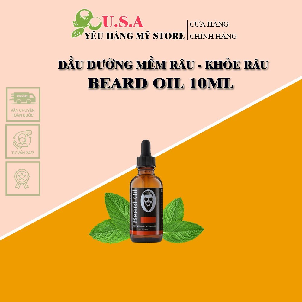 Dầu Dưỡng Râu Beard Oil No.01 10ml