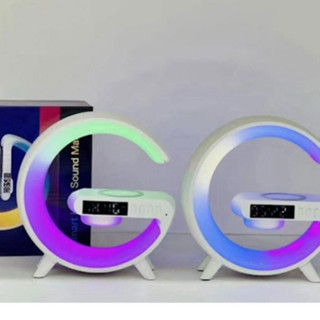 Loa Bluetooth Mini G63 Led GRB, Loa chữ G tích hợp đồng hồ (Không sạc được điện thoại)