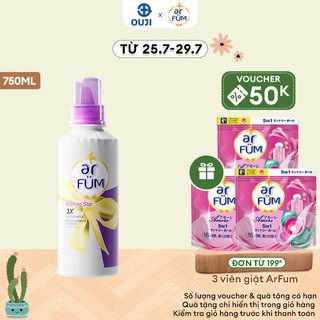 Nước Giặt Đậm Đặc Arfum Hương Nước Hoa, Dùng Cho Len, Lụa, Linen, Cotton Và Quần Áo Trẻ Em (750ml/ Chai)
