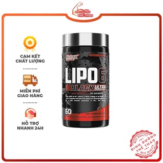   Sale  Đốt Mỡ Giảm Cân Cực Mạnh NUTREX RESEARCH LIPO 6 ULTRA CONCENTRATE 60 Viên 