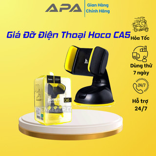 Giá đỡ điện thoại ⚡FREESHIP⚡ hút taplo và hút kính trên ô tô Hoco CA5 | Thiết kế nhỏ gọn chắc chắn