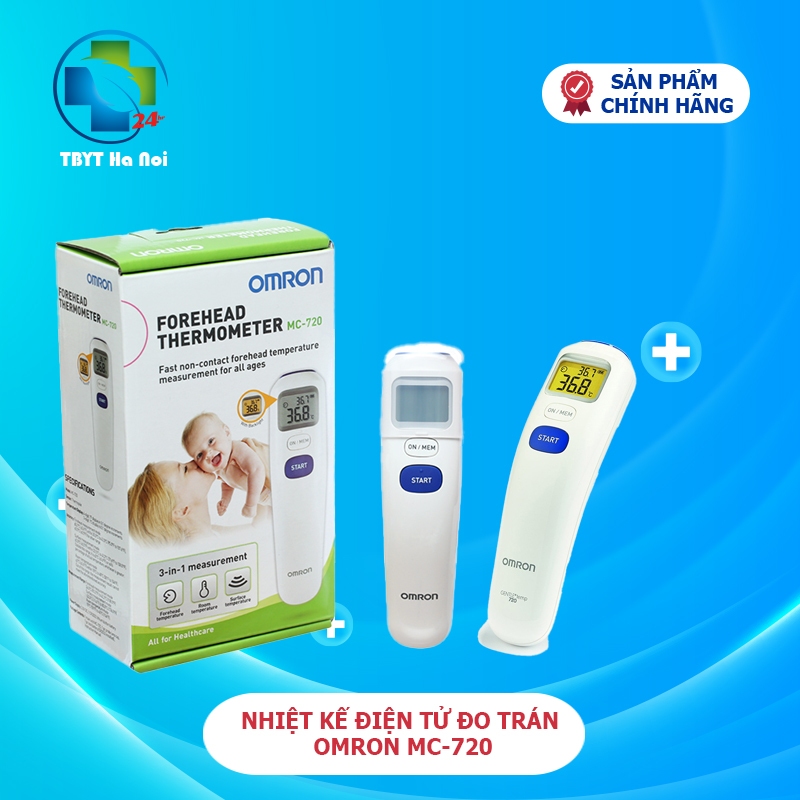 Nhiệt Kế Điện Tử Đo Trán OMRON MC-720