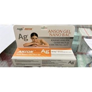 Gel bạc kháng khuẩn anson 20g