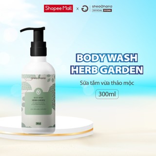 Sữa tắm tinh dầu Vườn thảo mộc SheaGhana Body Wash Herb Garden 300ml