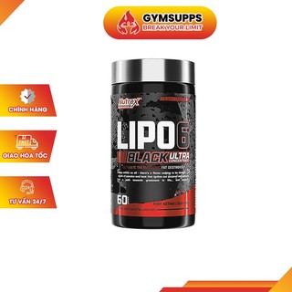 Đốt Mỡ Giảm Cân Cực Mạnh NUTREX RESEARCH LIPO 6 ULTRA CONCENTRATE 60 Viên