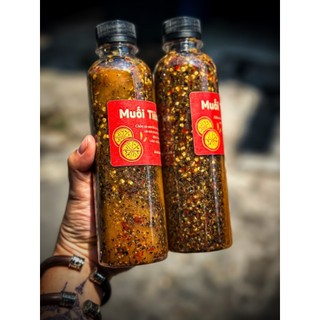 Muối tiêu tắc - chai 330ml ~ 500gr
