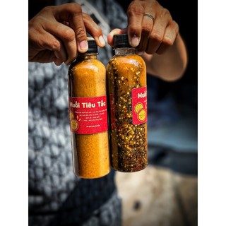 Muối tiêu tắc - chai 330ml ~ 500gr