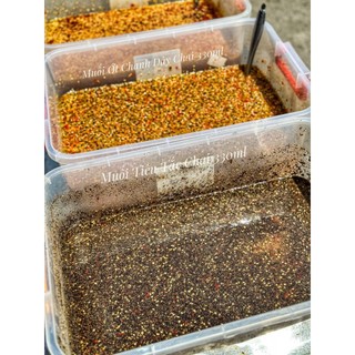 Muối tiêu tắc - chai 330ml ~ 500gr