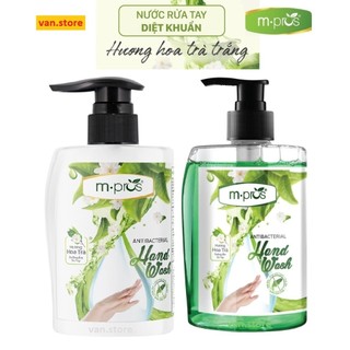 Nước rửa tay sạch khuẩn M.PROS 500ml - Hương hoa trà trắng