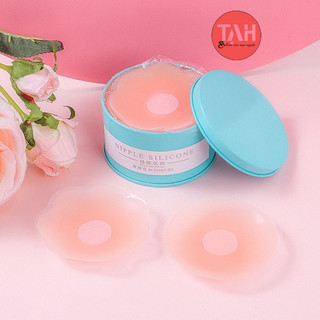 Miếng Dán Ngực Silicon Siêu Dính Sử Dụng Nhiều Lần, Miếng Dán Nhũ Hoa Tạo Khe Quyến Rũ TAH Bikini
