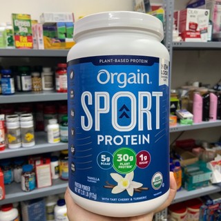 Bột protein date 2026 dành cho người tập thể thao Orgain Sport Protein Vanilla - EDS Hàng Mỹ