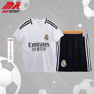 [MẪU MỚI - CLB REAL MADRID] - Áo bóng đá, đồ thể thao Real madrid size trẻ em mẫu mới 2023 hàng thun lạnh loại 1