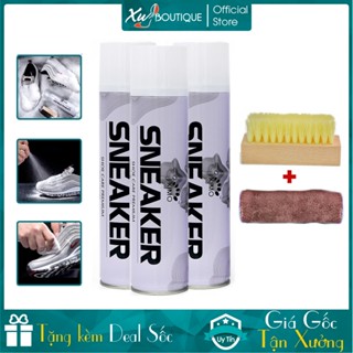 Bình / Chai Xịt Bọt Tuyết Giặt Khô Giày, Tẩy Trắng Vệ Sinh Giày Dép Sneaker 300ml Chuyên Dụng