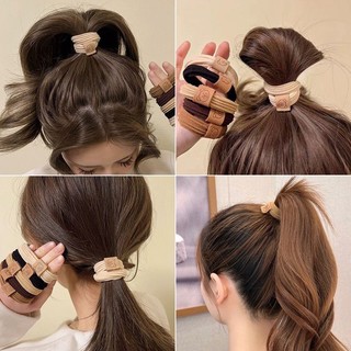 Cột tóc hình mặt gấu cực xinh cho bạn gái