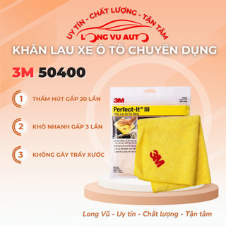 Khăn lau xe hơi chuyên dụng 3m 50400 32 x 36 cm