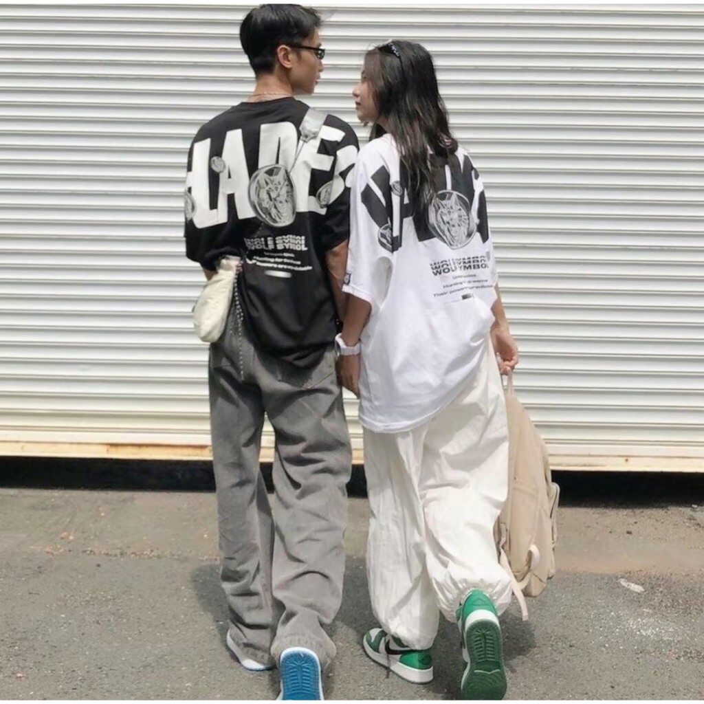 Áo Thun Nam Nữ Unisex Form Rộng Tay Lỡ H.DESS, Thời Trang, MINH LONG FASHION, Áo Phông Top Cổ Tròn